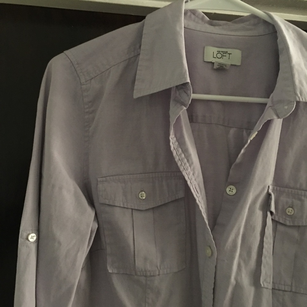 Lavender Collared Shirt